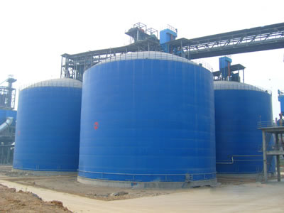 崇阳水泥钢板库改造