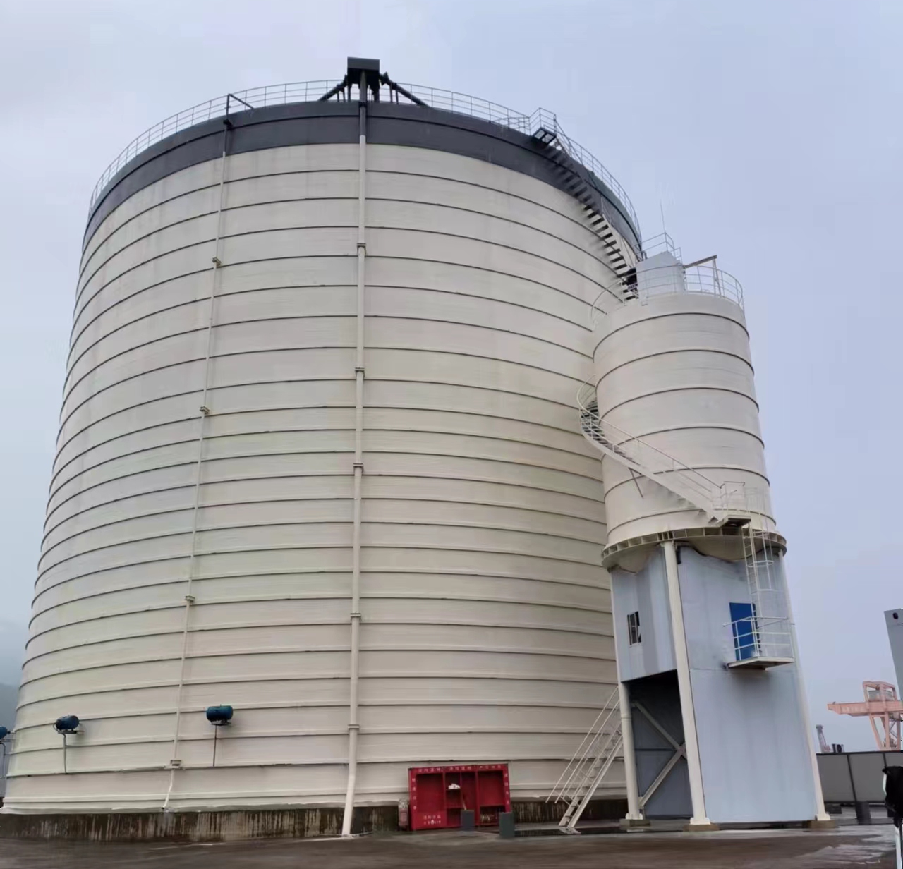 崇阳10万吨水泥钢板库